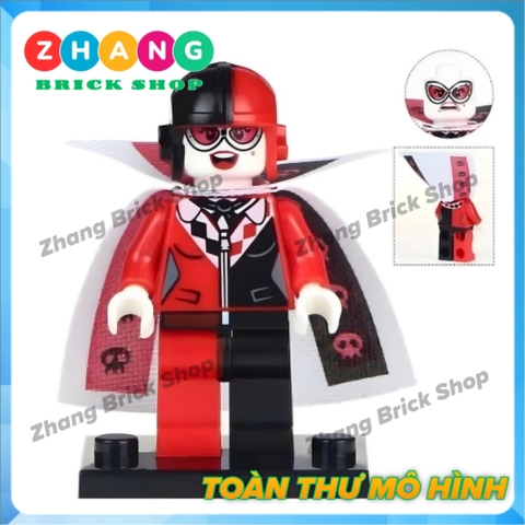 Xếp hình Logan Batman Harley Quinn Comics Lego Minifigures POGO PG8111