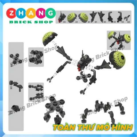 Xếp hình Star Wars robot chiến đấu cỗ máy Buzz Droid Lego Minifigures Koruit XP352