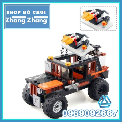 [179 hình] Xếp hình Crossbones Hazard Heist Falcon và Black Widow mới nhất Lego Minifigures Decool 7121