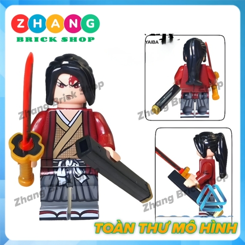 Đồ chơi xếp hình Demon Slayer trong Kimetsu no Yaiba thanh gươm diệt quỷ Minifigures KOPF KF6163