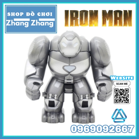 Xếp hình mô hình Ironman Lego Minifigures Bigfigures MR298 Kopf KF8001