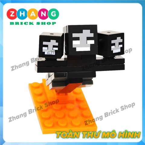 Xếp hình MineCraft Redstone Golem - Creeper - Zombie - Wither Skeleton - Blaze - Wither Lego Minifigures Xinh X0294