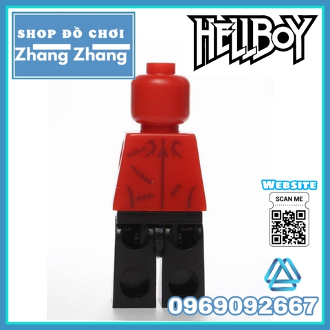 Xếp hình Hellboy con trai của Quỷ Lego Minifigures wm439 wm6020
