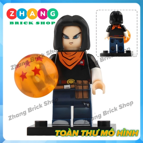 Xếp hình Dragon Ball Android 17 - Krillin
- Tien Shinhan
- Chiaotzu
- Goku - Vegeta Lego Minifigures Koruit KT1007