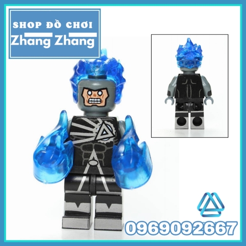 Xếp hình Superman Flash Deathstorm Aquaman DC Comics Martian Manhunter Black Lantern Lego Minifigures POGO PG8195