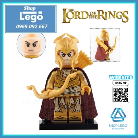 Xếp hình Mô hình tộc tiên Elven Soldiers trong The Lord of the Rings Lego Minifigures Xinh X0315