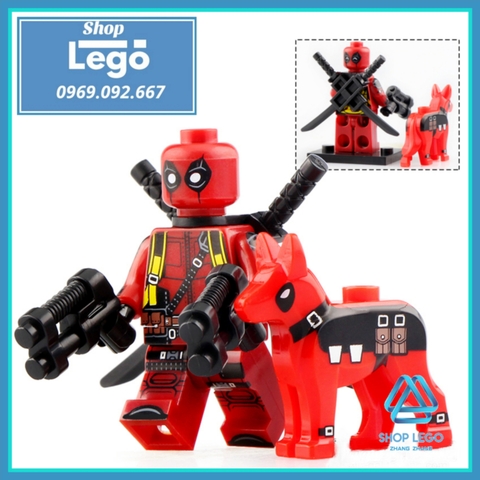 Xếp hình Deadpool siêu anh hùng Marvel Lego Minifigures Koruit KT1030