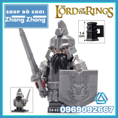 Xếp hình Lord of the Rings Dwarves Warriors Tộc chiến binh người lùn Hobbit Lego Minifigures

Koruit KT1040