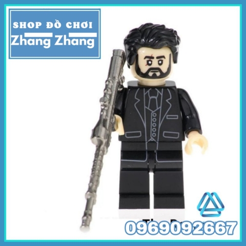 Xếp hình Fortnite Teknique - Brite Gunner - Raven - Special Soldier - Tracker - Explorer Lego Minifigures Kopf KF6050