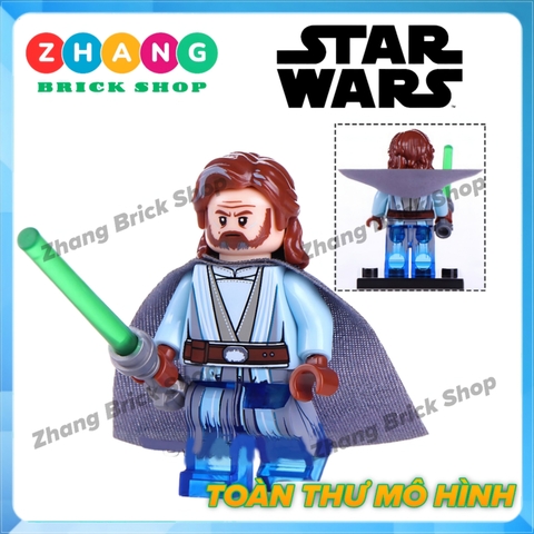 Xếp hình Star Wars C-3PO  - Ben Skywalker - Tarfful - Han Solo - Paz Vizla - Palpatine - Obi-wan Lego Minifigures WM6091