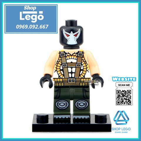 Xếp hình Nghiệp đoàn tội phạm DC Comics Gotham Batman Joker Manta Lego Minifigures POGO PG8018