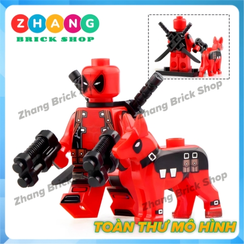 Xếp hình Deadpool siêu anh hùng Marvel Lego Minifigures Koruit KT1030