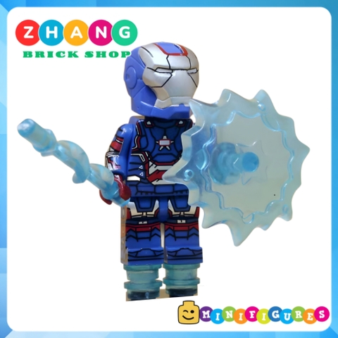 Xếp hình Iron Man
- Captain America - Deadpool
- Hawkeye
- Hulk - Rocket Racoon - Loki Lego Minifigures POGO PG8271