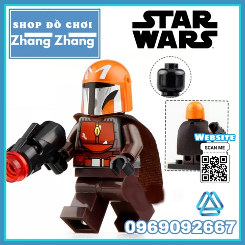 Xếp hình Star Wars Rey
 - Boba Fett
 - Ben Kenobi 
 - Jango Fett
 - Mandalorian Warrior Lego Minifigures G G0102