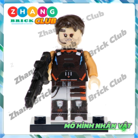 Xếp hình Deadshot Harley Quinn Prom Zombie Batgirl Batman Beyond Joker Spider-Man 2099 Lego Minifigures Pogo PG8143