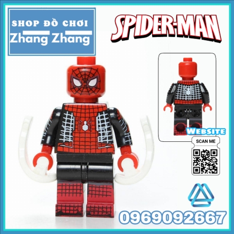 Đồ chơi Xếp hình Venom Blacklast Hawkeye - Nebula - Black Panther Captain Marvel - Spider Man Minifigures PRCK GD238 245