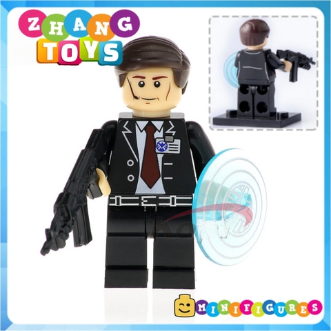 Xếp hình Biệt đội S.H.I.E.L.D MockingBird Jemma Simmons Phil Coulson Grant Ward Leo Fitz Lego Minifigures X0182