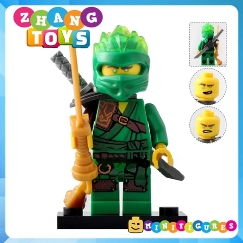 Đồ chơi xếp hình Ninjago đại chiến tộc Rắn Lego Minifigures PRCK GA115 - 122