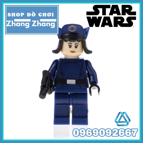 Đồ chơi Xếp hình Star Wars Skywalker - Han Solo - Yoda Admiral  - Rebellion - Sabine - Rose - Jabba Minifigures POGO PG8115