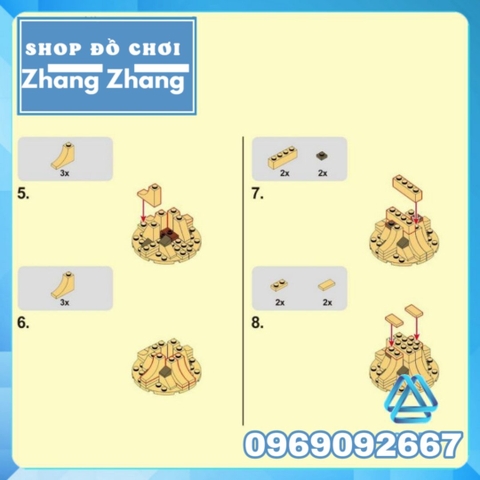 Xếp hình Titans Superboy Atom Smasher Metamorpho Negative Iron Man Vulture Stan Sandman Lego Minifigures Kopf KF6072