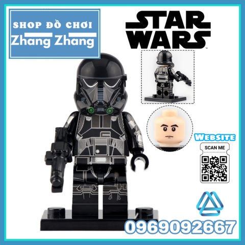 Xếp hình Star Wars Stormtrooper - Moff Gideon Cara Dune - Death Trooper Greef Carga Mandalorian Lego Minifigures WM6099