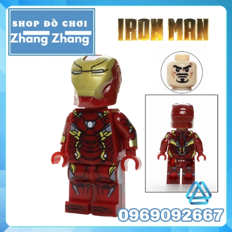 Xếp hình Người sắt Iron man Tuyển tập Lego MiniFigures Pogo PG8246