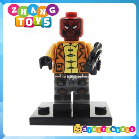 Xếp hình Justice League Batman - Wonder Woman - Luther - Deathstroke - Red Hood - Super man Lego Minifigures Xinh X0108