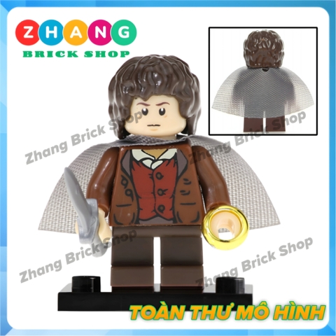 Xếp hình Frodo Gandalf Thranduil Elrond Lake-town Galadriel Arwen Merry Lego Minifigures Pogo PG8148