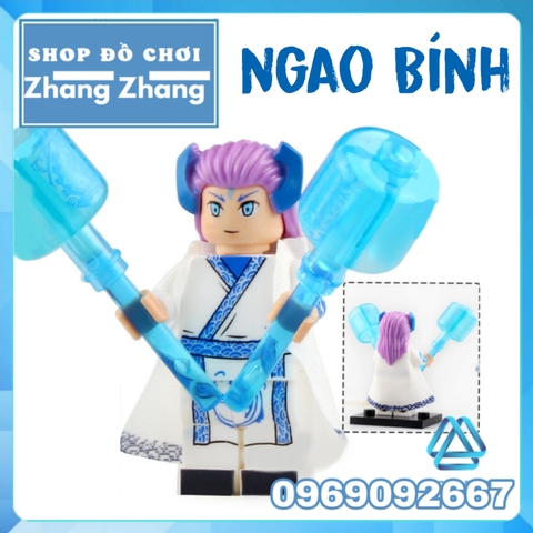 Xếp hình Bạch Xà Truyện Tôn Ngộ Không - Thanh Xà - Na Tra - Hứa Tiên - Ngao Bính Lego Minifigures Xinh X0274