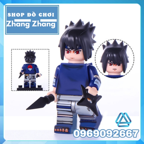 Xếp hình Uchiha Obito - Uzumaki Naruto - Uchiha Sasuke - Hatake Kakashi Sasori Hidan KakuzuPein Lego Minifigures WM6105