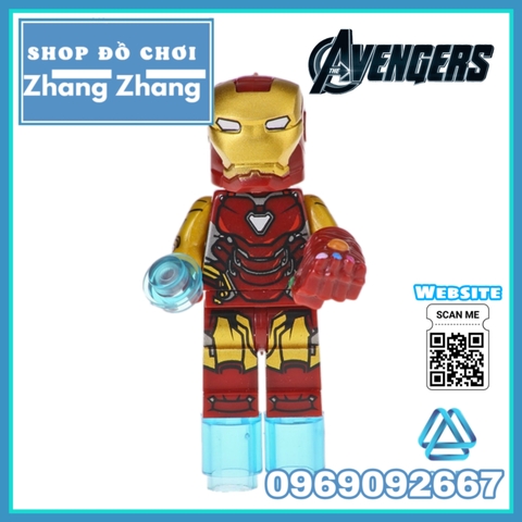Xếp hình Avengers Endgame & Infinity War Thor Thanos Spider-man Lego Minifigures Kopf KF6087