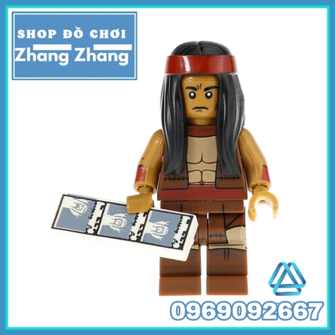 Xếp hình Batman Green Arrow Joker Apache Crazy Quilt Killer Moth Gotham Lego Minifigures POGO PG8110