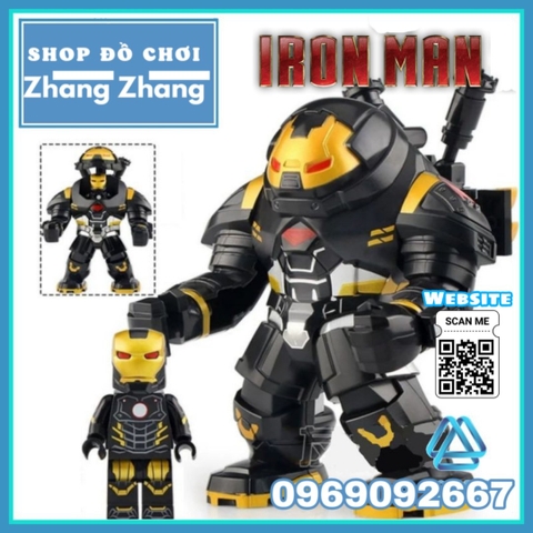 [9.8 cm] Xếp hình Hulkbuster Warmachine tặng kèm Iron man Người sắt trong Avengers Lego Minifigures Xinh Xh1160