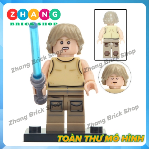 Đồ chơi Xếp hình Star Wars Skywalker - Han Solo - Yoda Admiral  - Rebellion - Sabine - Rose - Jabba Minifigures POGO PG8115