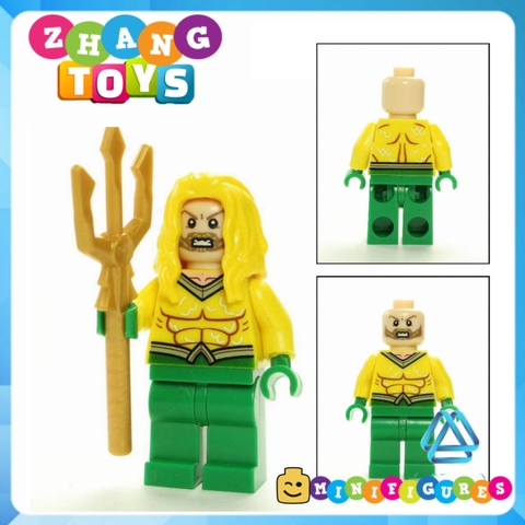Xếp hình Iron man Wonder woman Anti Spider-Man Captain America Aquaman Marvel DC Comics Lego Minifigures POGO PG8209