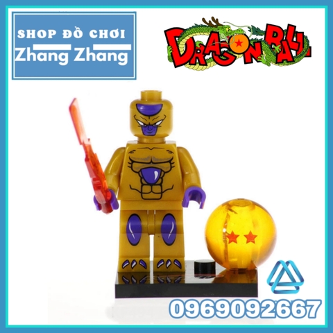 Đồ chơi Xếp hình Dragon Ball Son Goku
Goku Black Rose
Uub Hit
Vegeta
Krillin
Gotenks
Frieza Minifigures Kopf KF6040