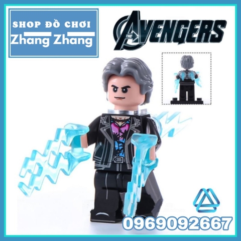 Xếp hình Vision - Scarlet Witch - Agatha Harkness - Quicksilver - Billy - Tommy - Monica Rambeau Lego Minifigures WM6115