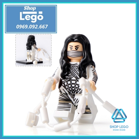 Xếp hình Spider man : Homecoming Vulture Iron Man Silk Masked Robber Spider-Man Lego Minifigures Xinh X0168