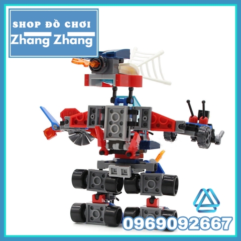 Xếp hình Người nhện Spider Man Homecoming Morales Venom Iron Spider Lego Minifigures Sy630