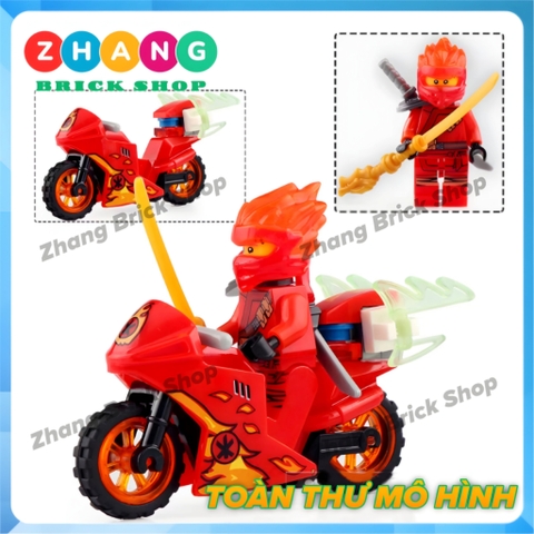 Xếp hình Ninjago Jay - Zane - Kai - Lloyd - Nya - Cole - Ice Emperor - General Vex Lego Minifigures PRCK 61015