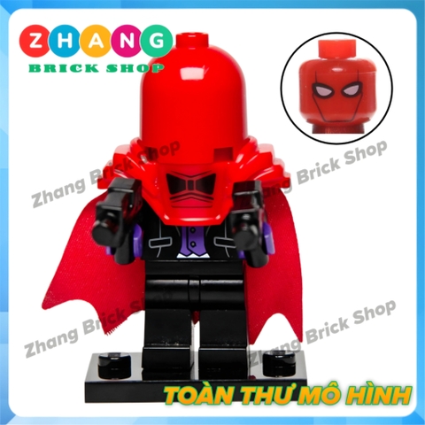 Xếp hình Batman Batgirl Redhood thành phố Gotham Lego Minifigures POGO PG124 131 PG8040