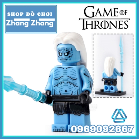 Xếp hình Game of thrones - Jon Snow - White Walker - Benjen Stark - Jeor Mormont - Wight Lego Minifigures Koruit KT1024