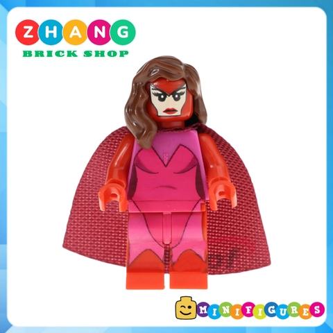 Xếp hình Aquaman
- Elsa Bloodstone - Scarlet Witch - Commander A Lego Minifigures POGO PG8127