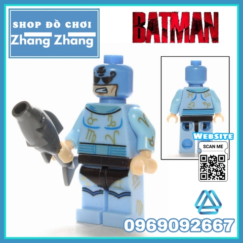 Xếp hình Batman Batgirl Redhood thành phố Gotham Lego Minifigures POGO PG124 131 PG8040