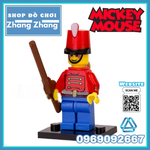 Xếp hình Vịt Donald và chuột micky và thú Ariel Lego Minifigures POGO PG8225
