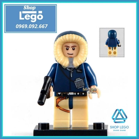 Xếp hình Star Wars Han Solo - Shaak Ti - Luminara Unduli - Luke Skywalker - Oola MTarkin Lego Minifigures POGO PG8051
