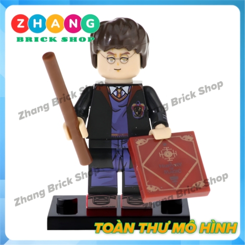 Đồ chơi xếp hình Harry Potter Hermione Dumbledore Minerva Dolores Ron Weasley Snape Minifigures POGO PG8133