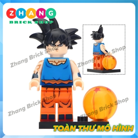 Xếp hình Dragon Ball Goku - Android 17 - Tien Shinhan - Krillin - Bardock Lego Minifigures Koruit KT1009