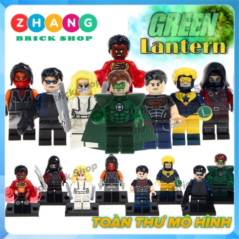 Đồ chơi Xếp hình Elektra White Canary Fire Storm Captain Cold - Parallax Super Boy Booster Gold Minifigures POGO PG8079
