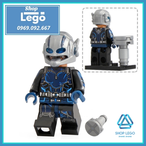 Xếp hình Ant Man & The Wasp Người kiến Luis - Hank Pym - Janet Van Dyne - Goliath Lego Minifigures Xinh X0224